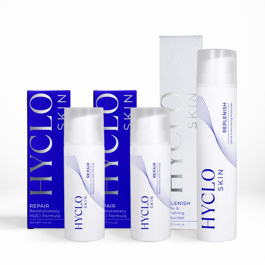 Hyclo Bundle - Repair Treatment Gel & Replenish Moisturiser